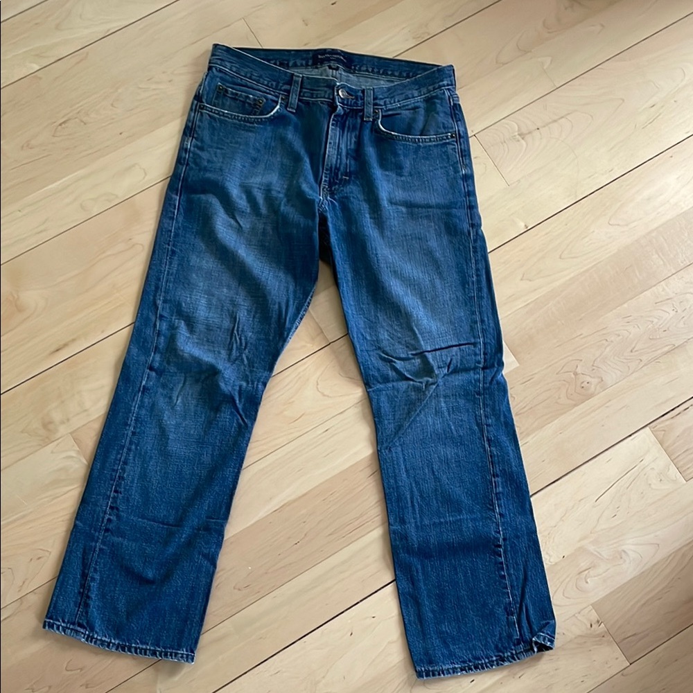 Banana Republic Blue Straight Jeans Classic Style